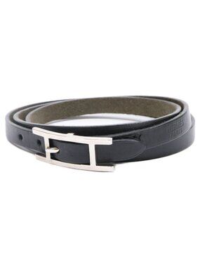 Hermes Behapi Triple Strand Leather Bracelet